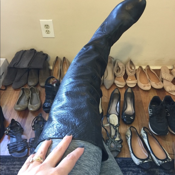 Size 7 heals boots flats sandals Nine West,Cole... - Picture 4 of 8